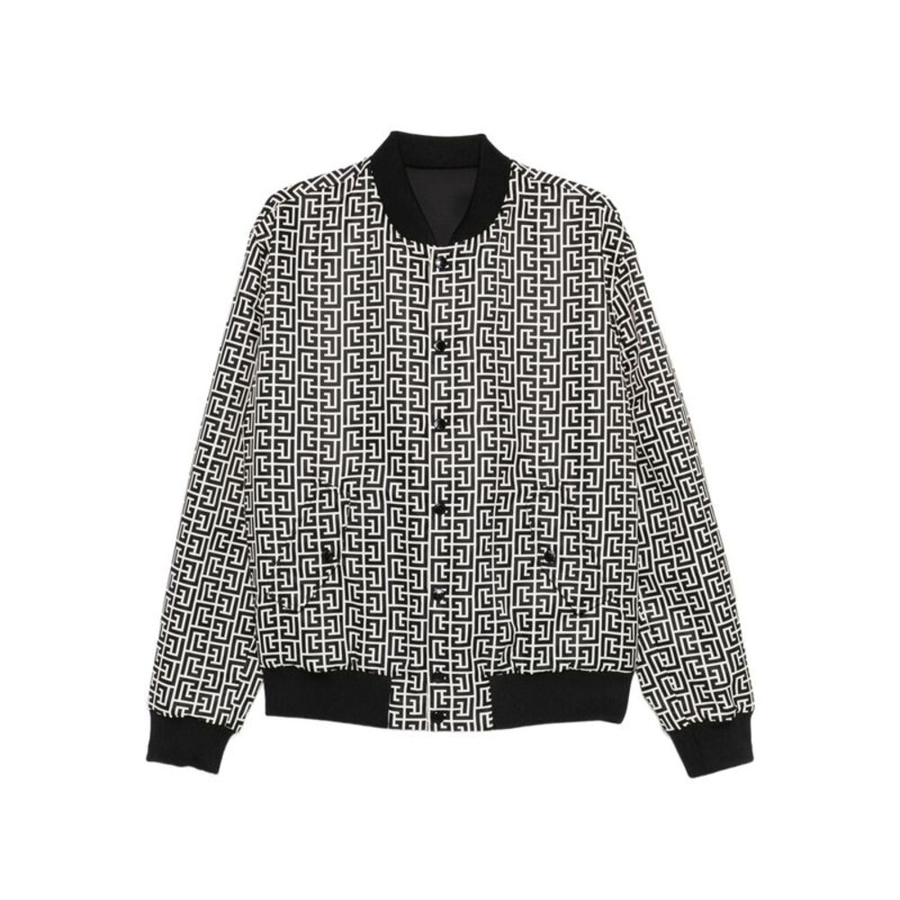 Balmain White Jackets - Bomber Jackets Men